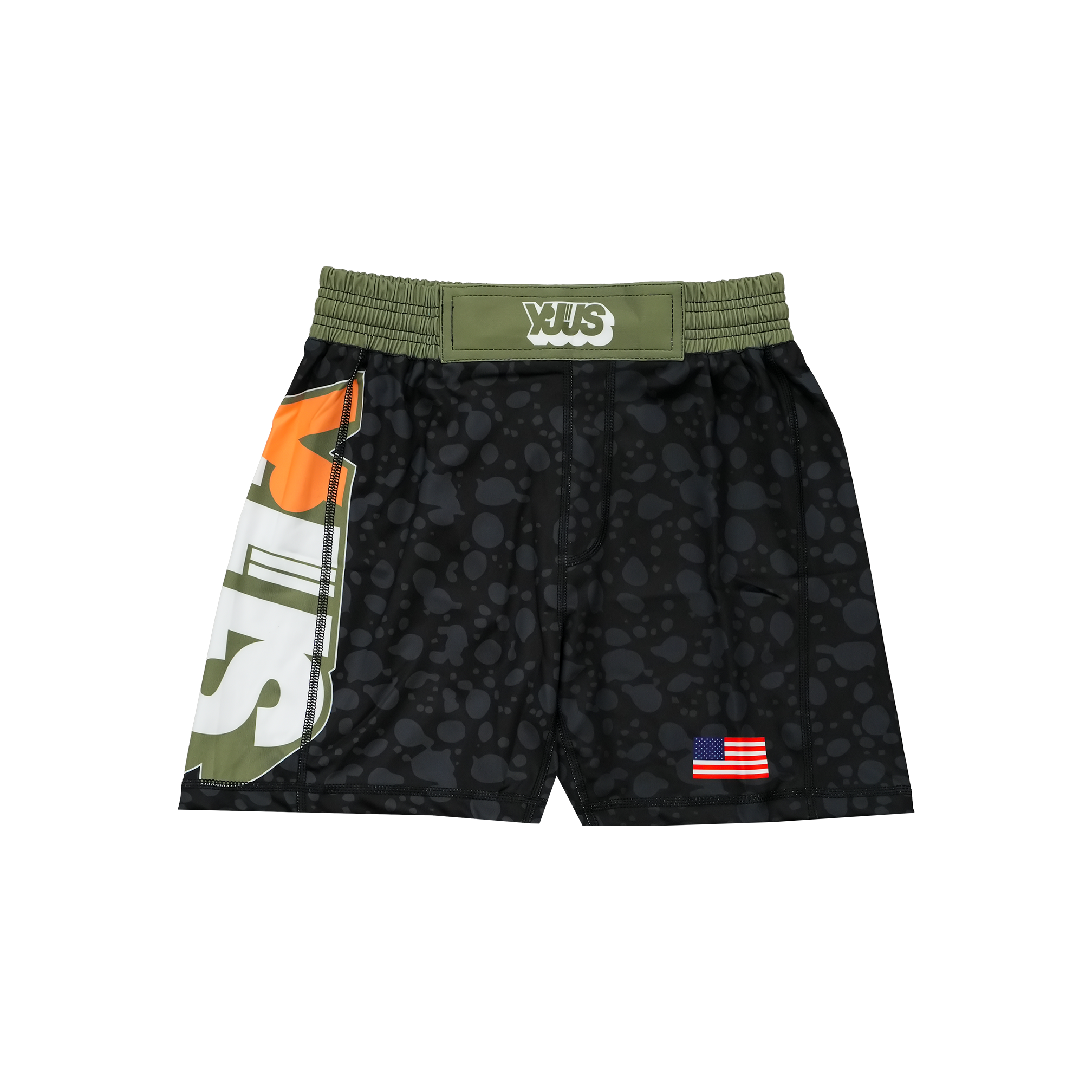 YJJS Safari One Training Shorts (Black/Cedar)