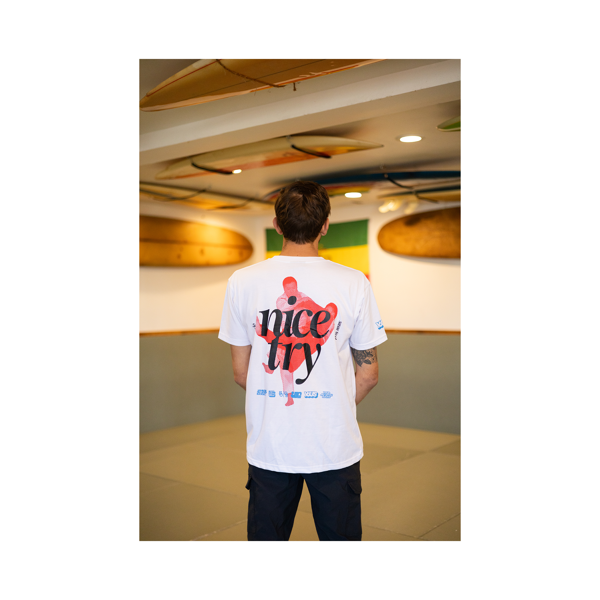 C73 YJJS Play Nice Tee (White)