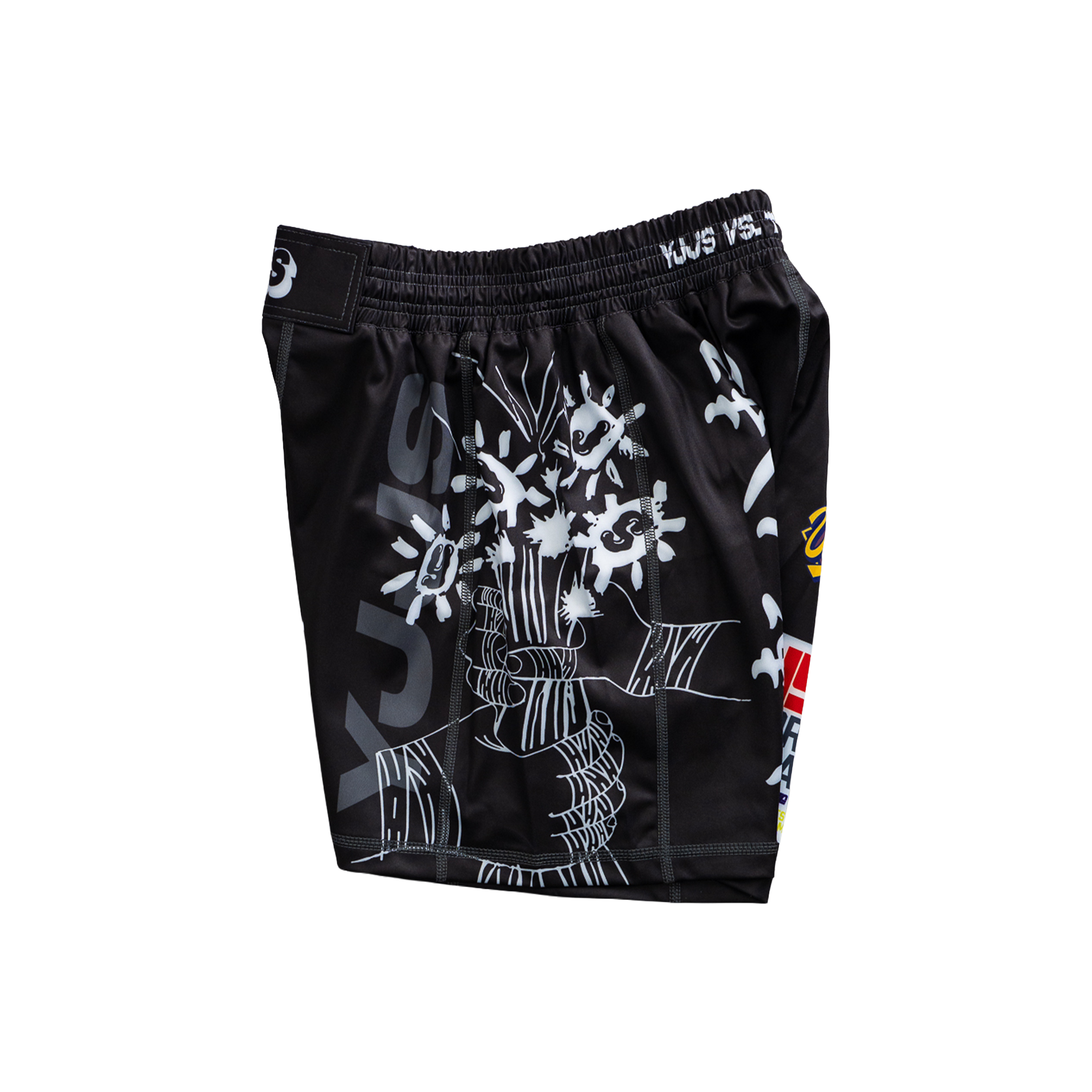 WHAT THE YJJS Training Shorts (Black)