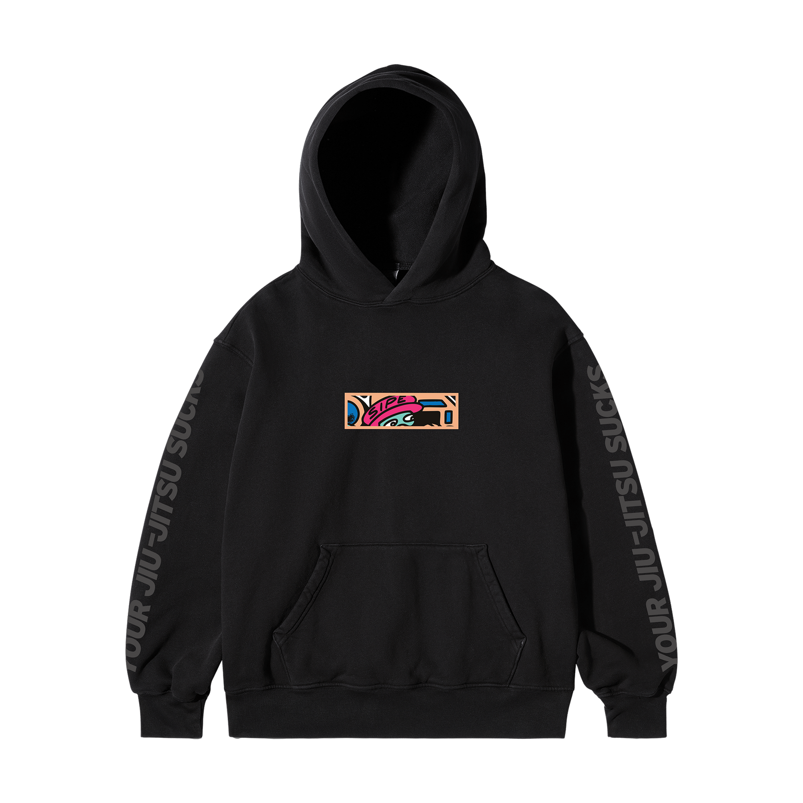 YJJS + SIPE v2  Pullover (Black)
