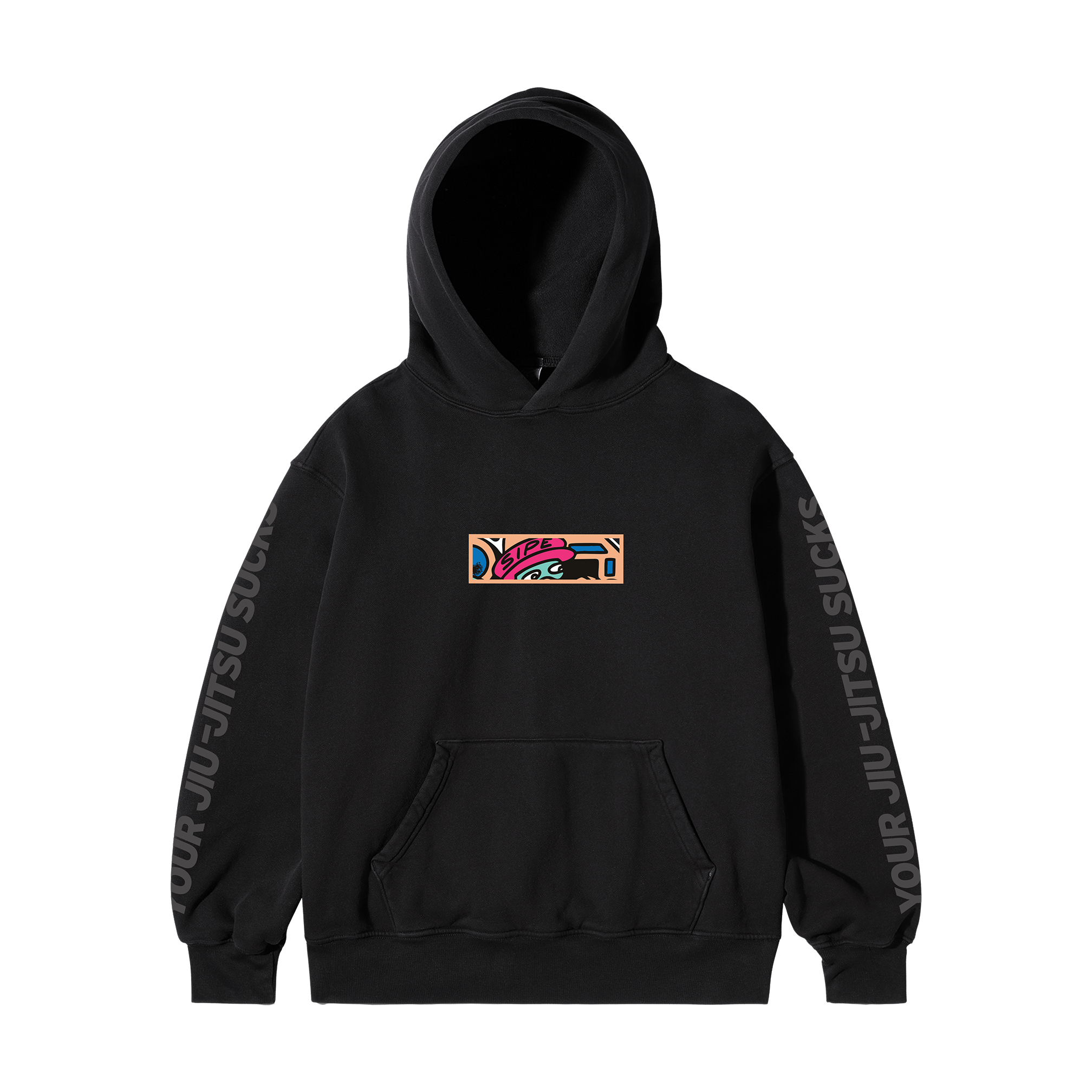 YJJS + SIPE v2  Pullover (Black)