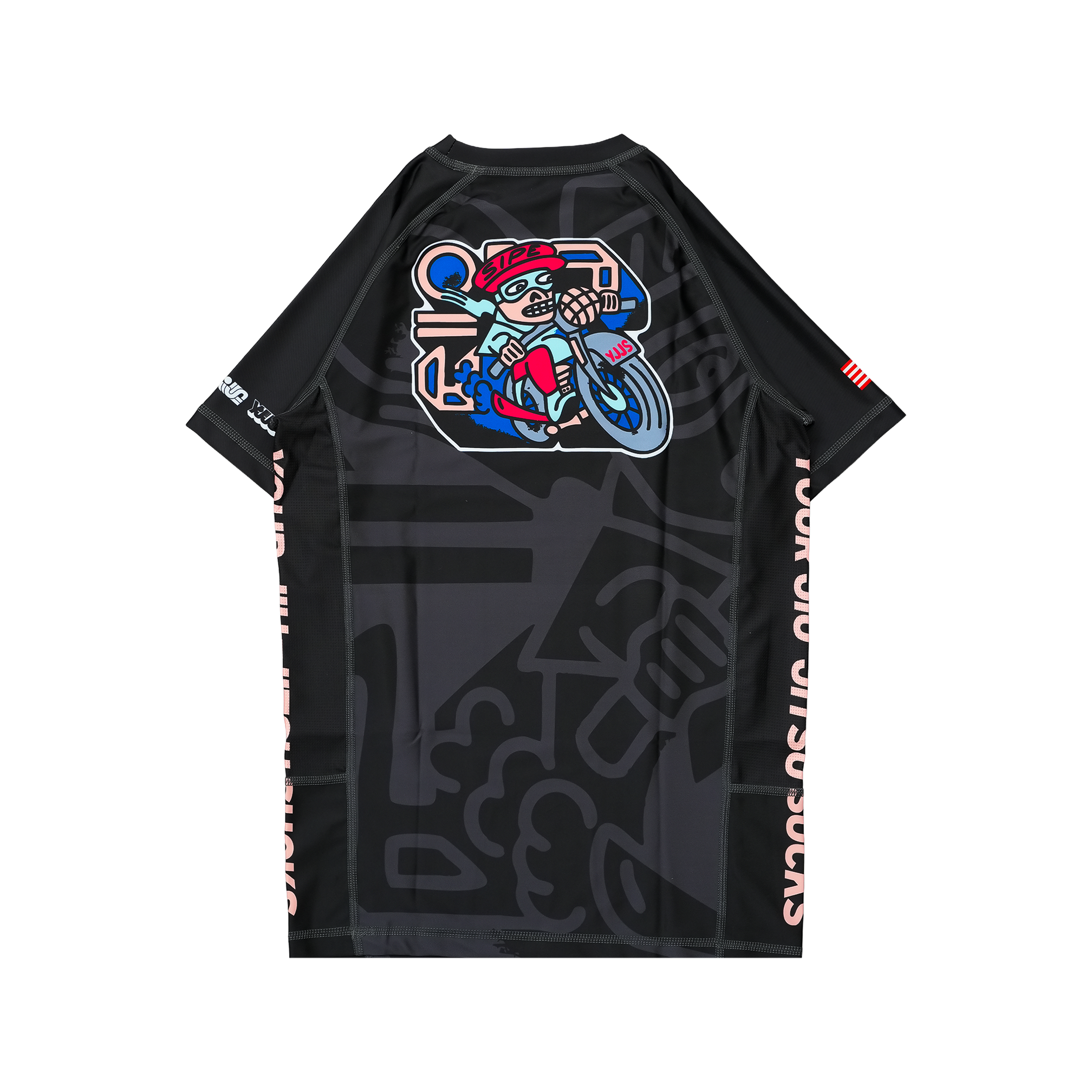 YJJS + SIPE v2 Rashguard (Black)