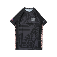 YJJS + SIPE v2 Rashguard (Black)