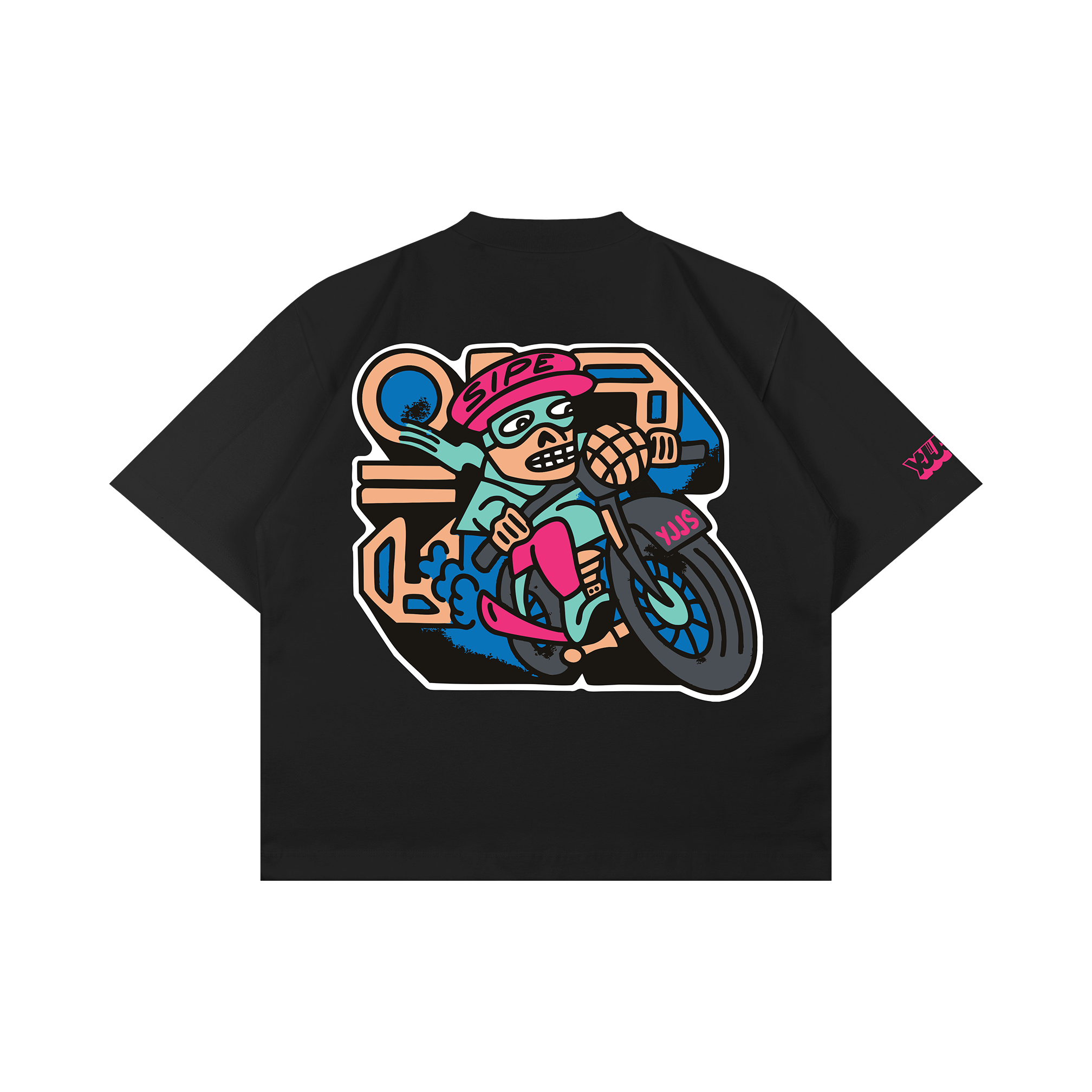 C132 [SUPER] YJJS + SIPE v2  Tee (Black)