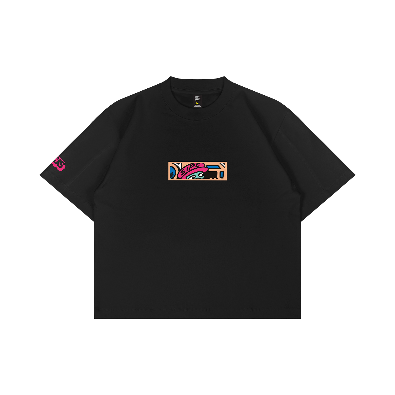 C132 [SUPER] YJJS + SIPE v2  Tee (Black)