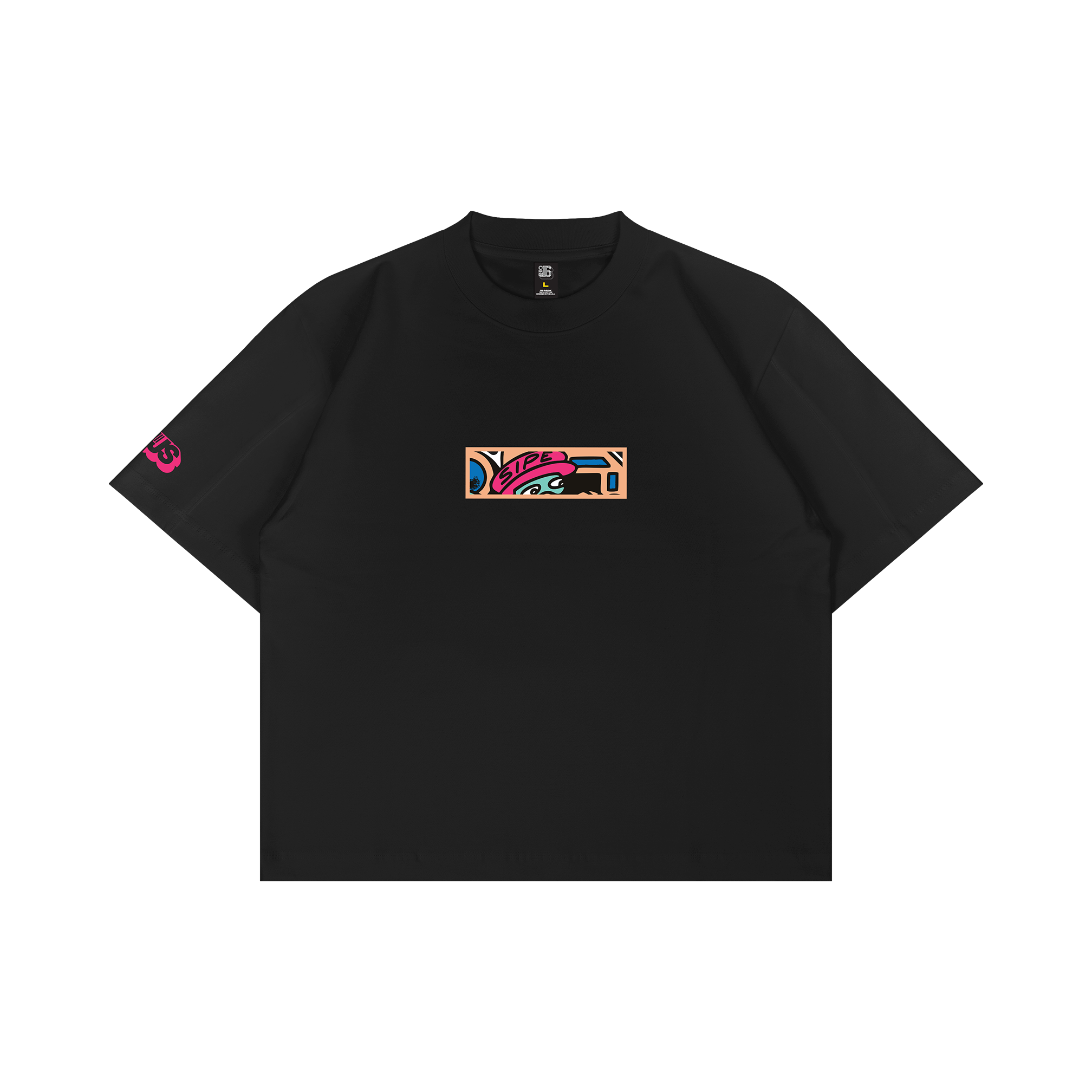 C132 [SUPER] YJJS + SIPE v2  Tee (Black)