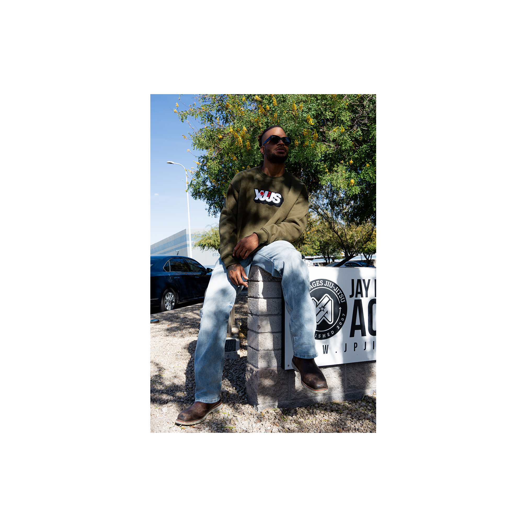 C81 HAJIME Sweatshirt Youth (Dried Olive)