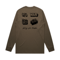 C41 YJJS For Keeps L/S Tee (Walnut)