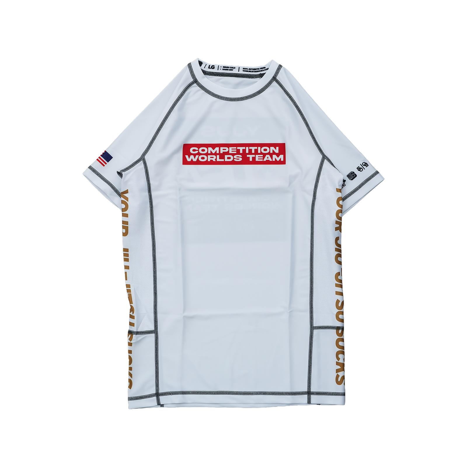 YJJS COMP26 Rashguard (White)