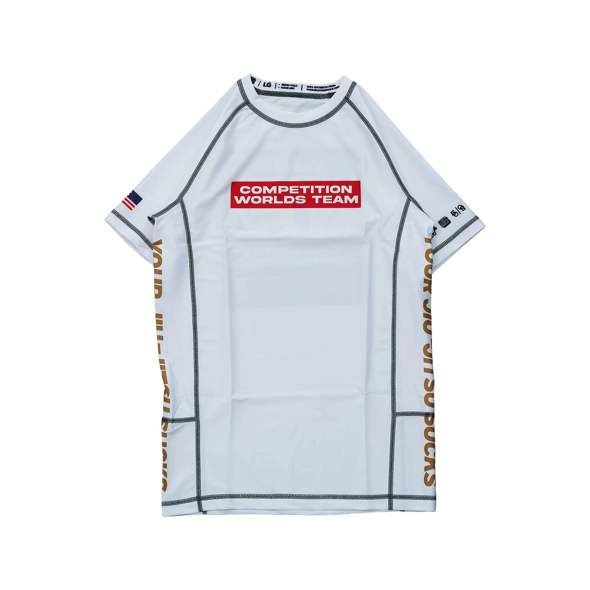 YJJS COMP26 Rashguard (White)