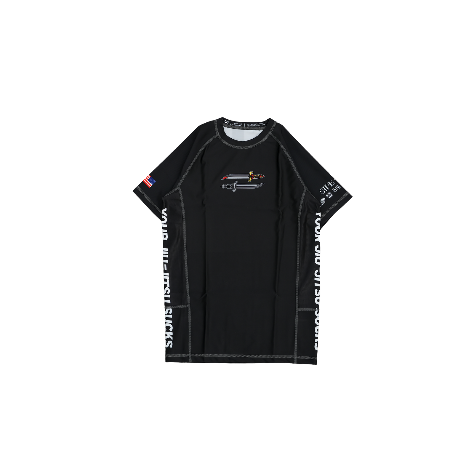 YOUTH Sipe for YJJS Rashguard (Black)