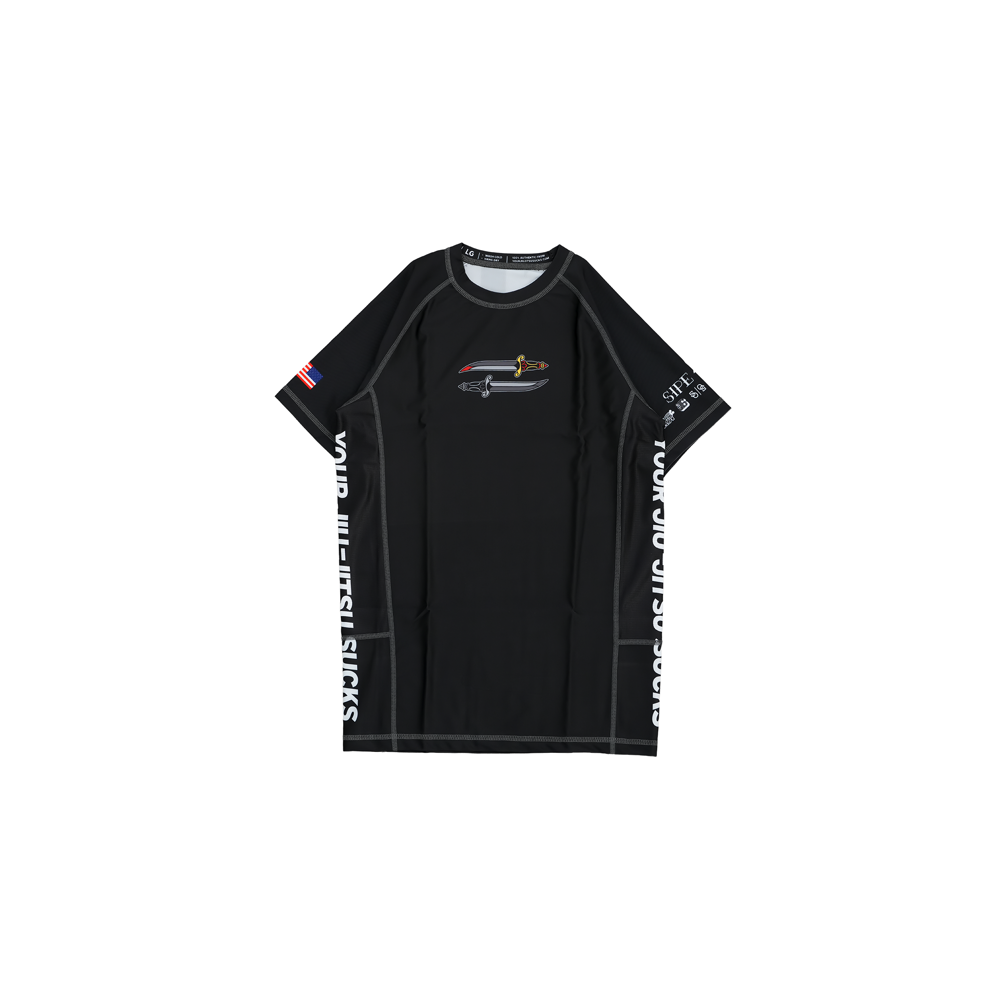YOUTH Sipe for YJJS Rashguard (Black)