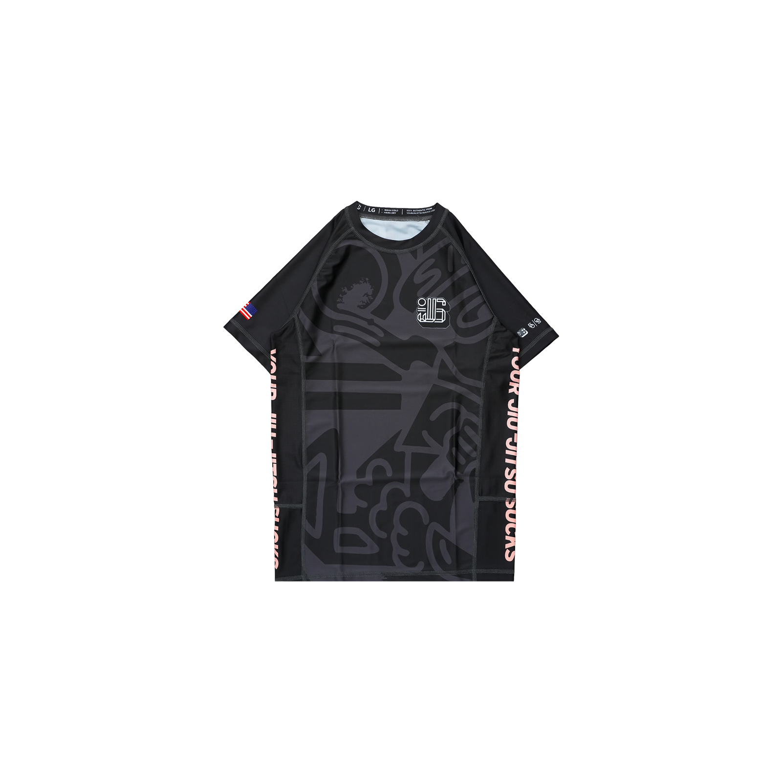 YOUTH YJJS + SIPE v2 Rashguard (Black)