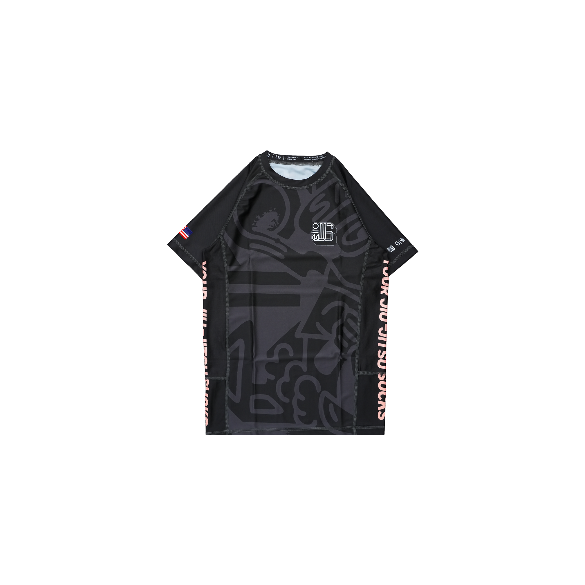 YOUTH YJJS + SIPE v2 Rashguard (Black)