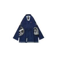 YOUTH DOGI 055/ Wakazashi 450G (Navy)