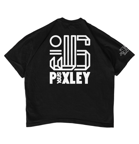 YJJS x Pixley Logo Tee (Black)