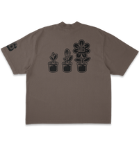 Flower Sweep (Oversize Brown)