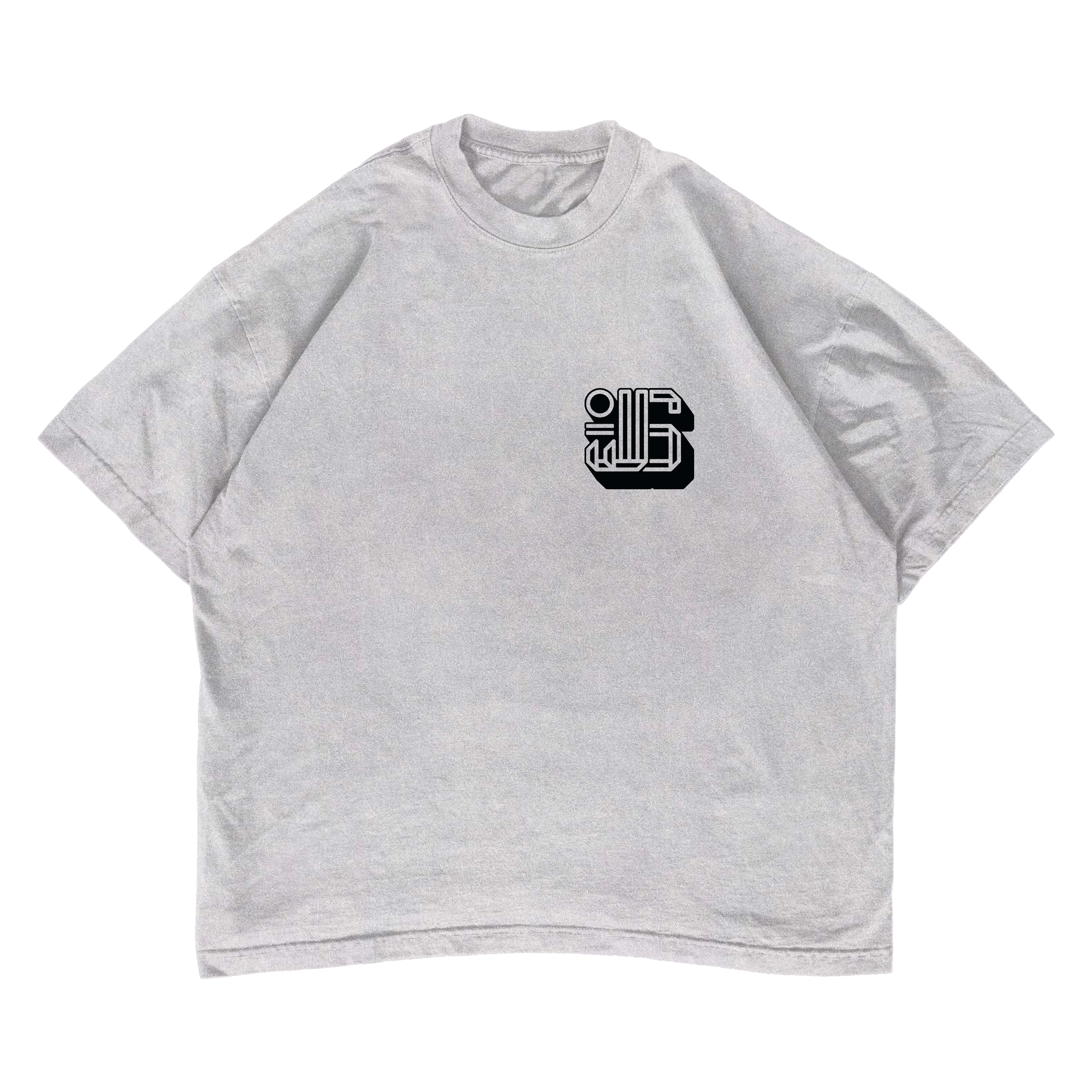 3D Staple (Mineral Wash White Grey)