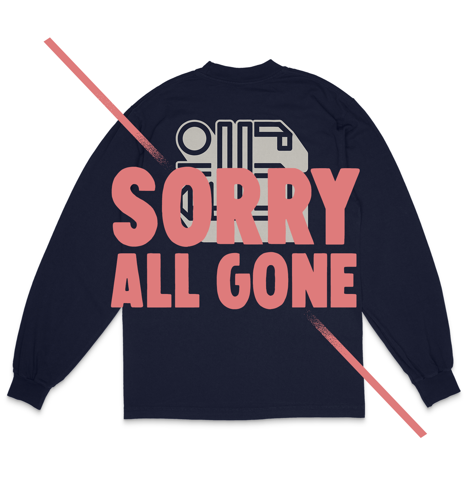 GDYJJS Turkey Staple L/S (Navy)
