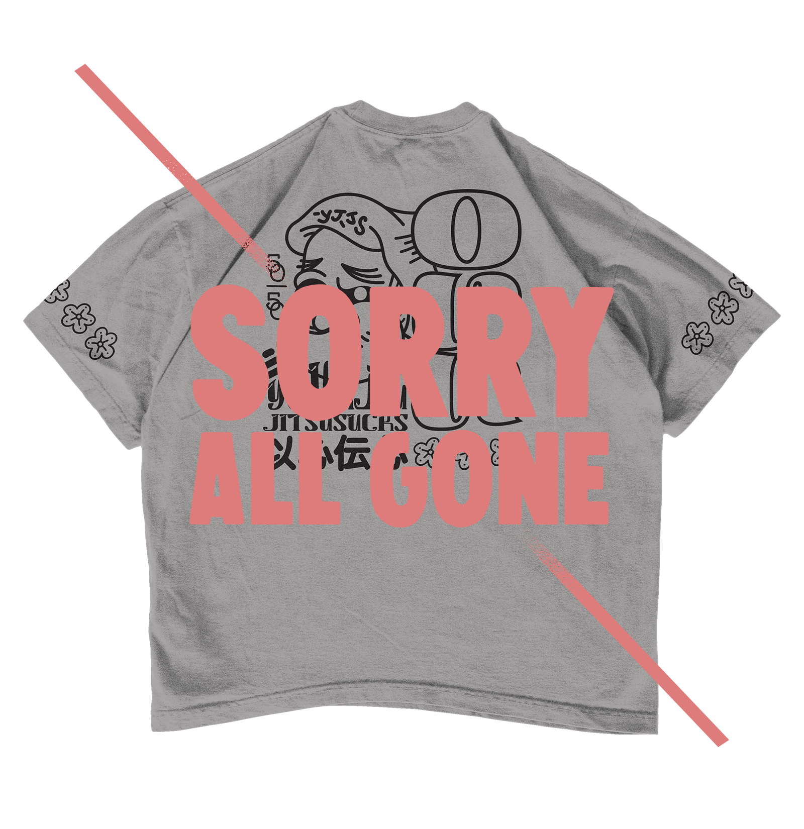 Lucky Points Tee (Cement)