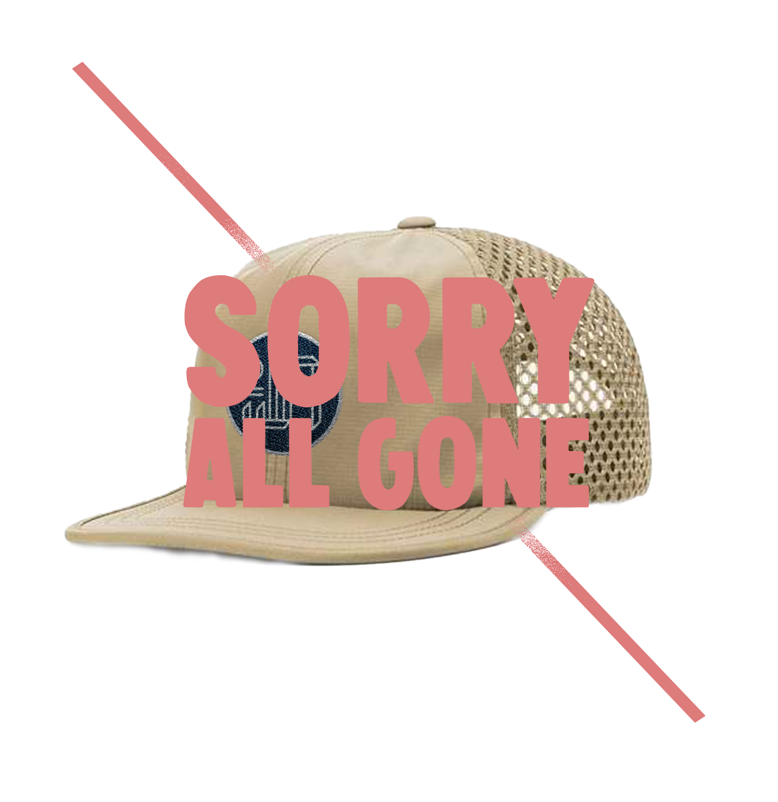 YJJS Coin Mesh Cap