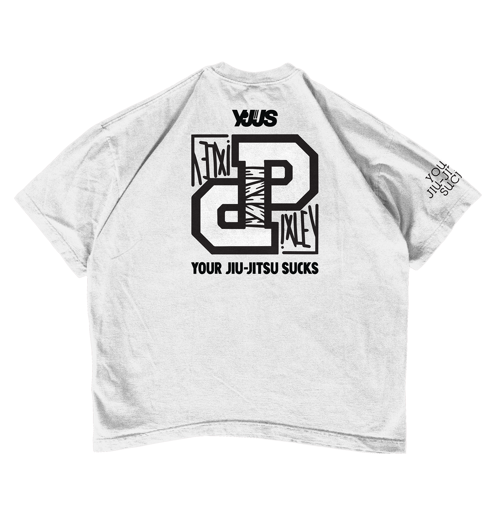 YJJS x Pixley Logo Tee (White)
