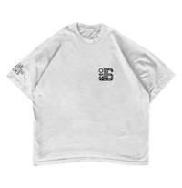 YJJS x Pixley Logo Tee (White)