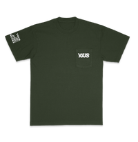 YJJS Pocket Tee (Green Ivy)